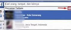 Cara Menghapus History Di Facebook